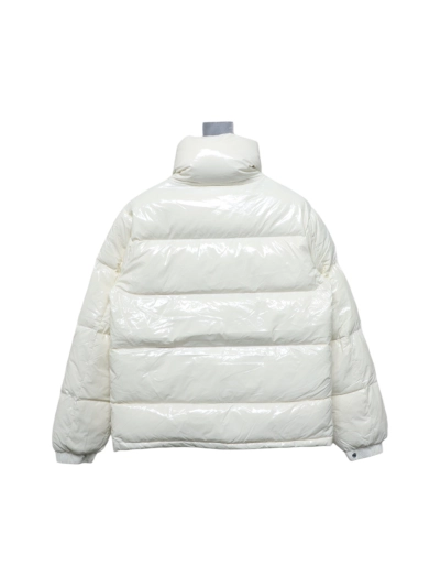 Moncler lacquered stand collar down jacket 02