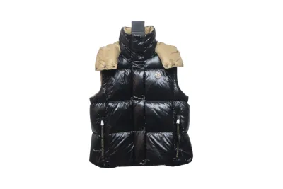 Moncler Luzule new classic short down detachable hooded vest 01
