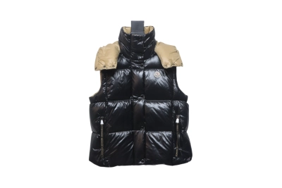 Moncler Luzule new classic short down detachable hooded vest 01