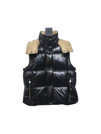 Moncler Luzule new classic short down detachable hooded vest 01
