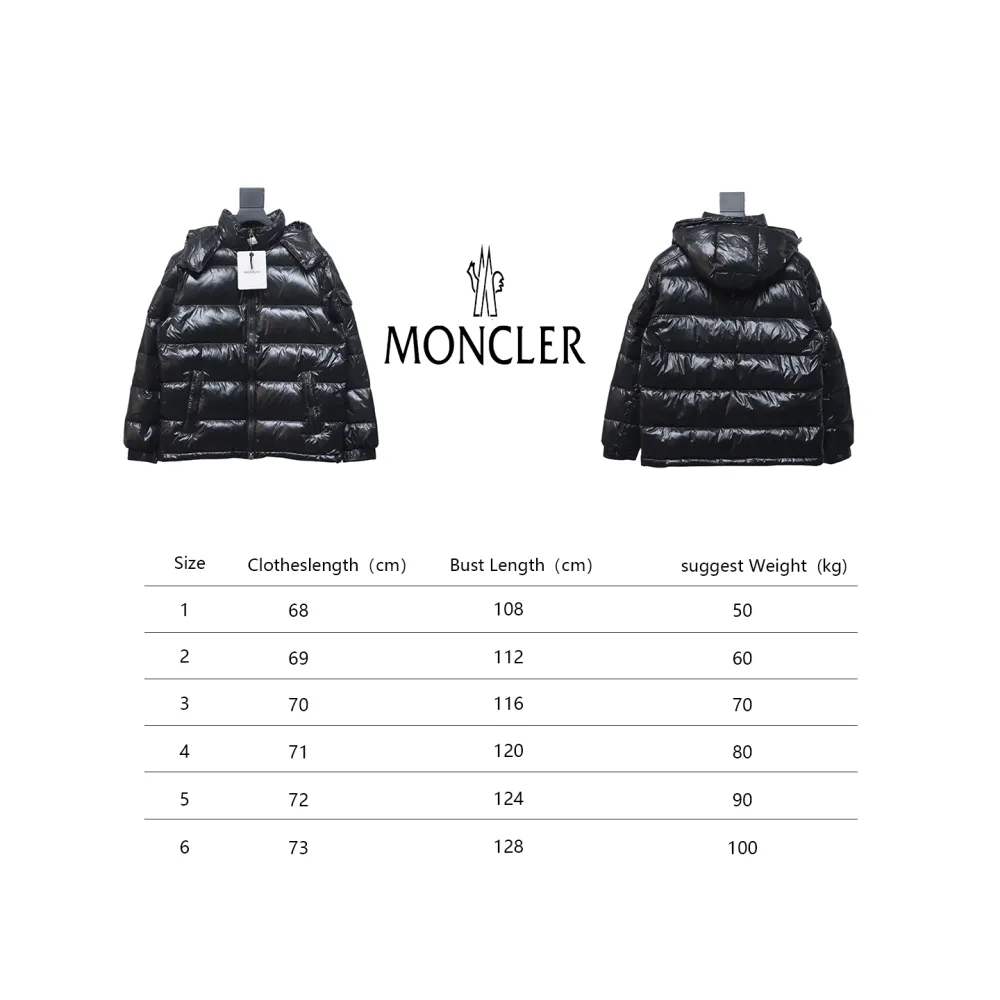 Moncler Maya classic glossy down jacket