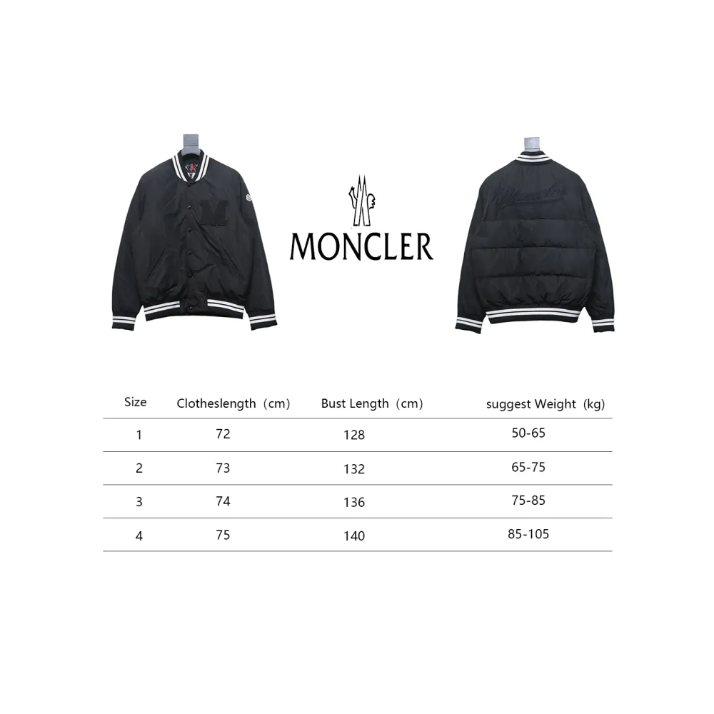 Moncler MC Lateltin M standard college style down jacket 1