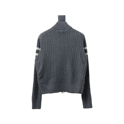 Moncler MC Spliced ​​Wool Sleeve Stand Collar Thin Velvet Down Jacket 2 02