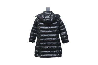 Moncler moka girls new felt patchwork children's long down jacket 02