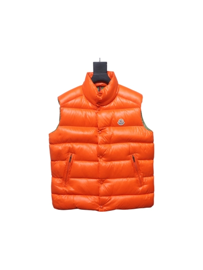 Moncler orange men's vest 01