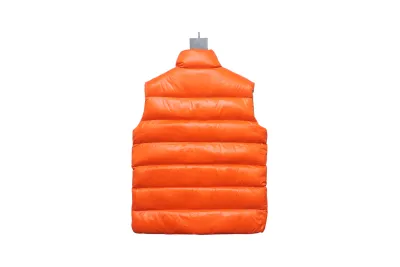 Moncler orange men's vest 02