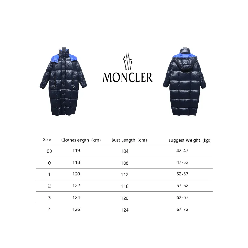 Moncler Parnaiba long puffer coat long down jacket