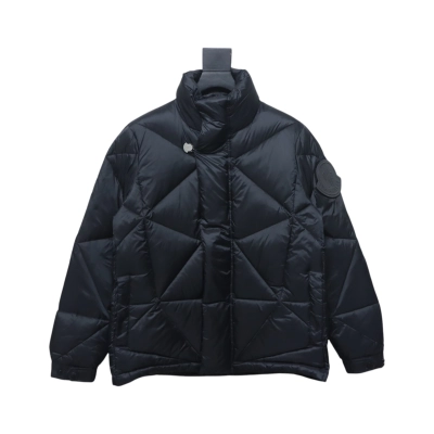 Moncler Pharrell co-branded diamond rhombus cut down jacket 01