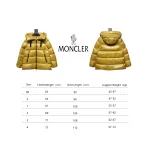 Moncler Serine short baby series thick down jacket 3