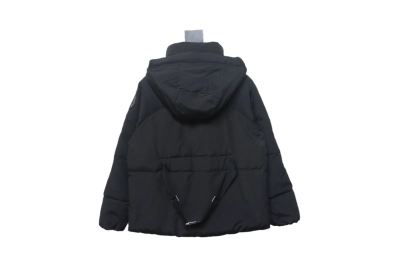 Moncler sleeve label solid color zipper down jacket 02