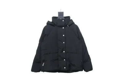 Moncler sleeve label solid color zipper down jacket 01