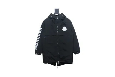 Moncler sleeve LOGO letter long jacket 01