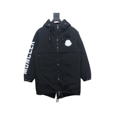 Moncler sleeve LOGO letter long jacket 01
