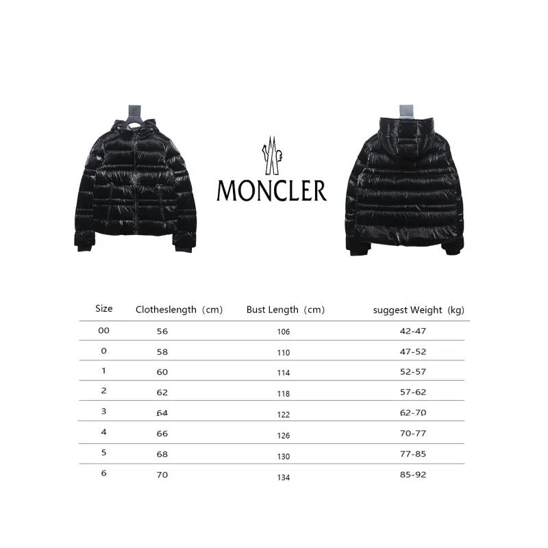 Moncler Tharon 22FW New Product Shiny Hooded LOGO Couple Style 2