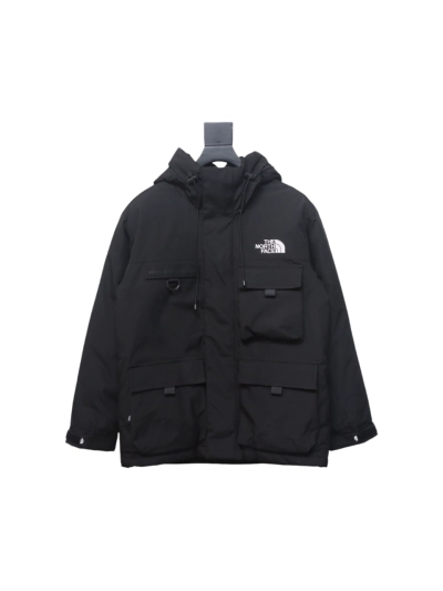 North Face logo letter workwear down jacket 1 01
