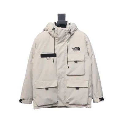 North Face logo letter workwear down jacket 3 01
