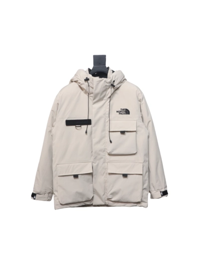 North Face logo letter workwear down jacket 3 01