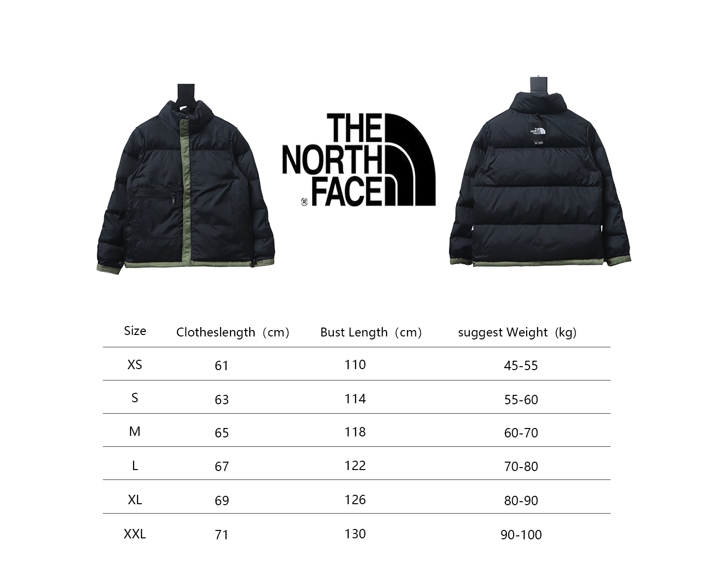The North Face 96 basic down jacket 1