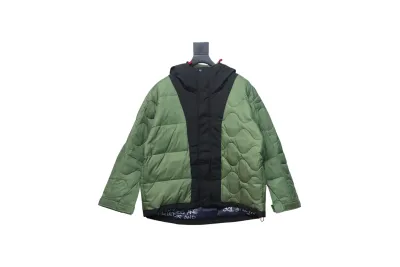 THE NORTH FACE Black Label Limited Edition Pioneer Colorblock Printed Zipper Hooded Down Jacket 01