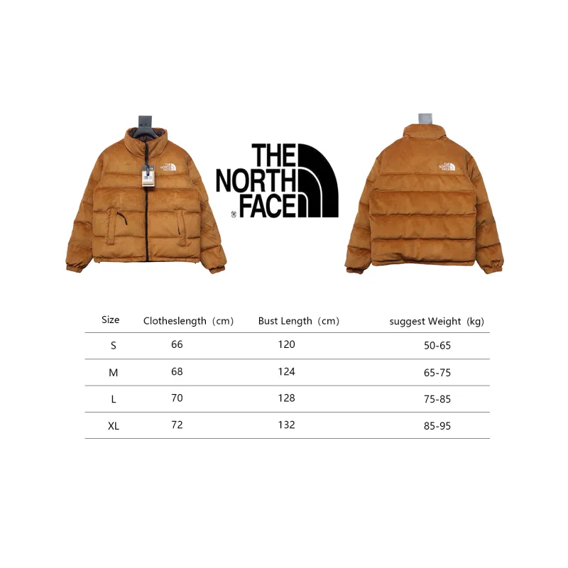 The North Face TNF 23AW 92'S Limited Edition Corduroy Reversible Down Jacket 1