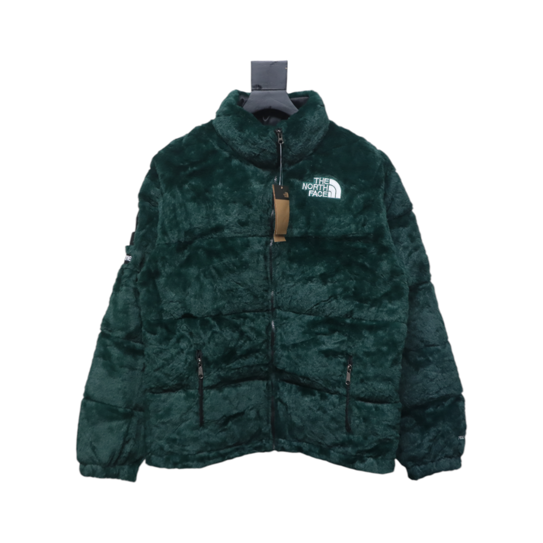 The North Face x Supreme TNF SUP co-branded fur down jacket 1