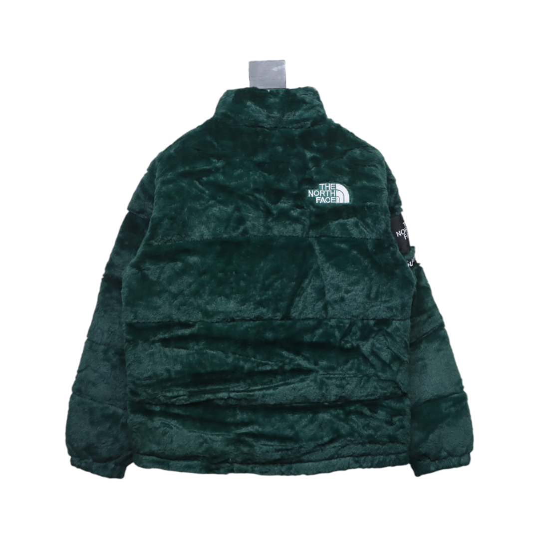 The North Face x Supreme TNF SUP co-branded fur down jacket 1