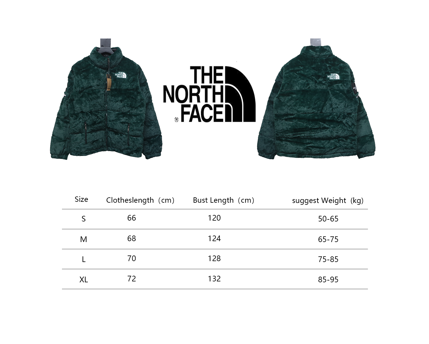 The North Face x Supreme TNF SUP co-branded fur down jacket 1
