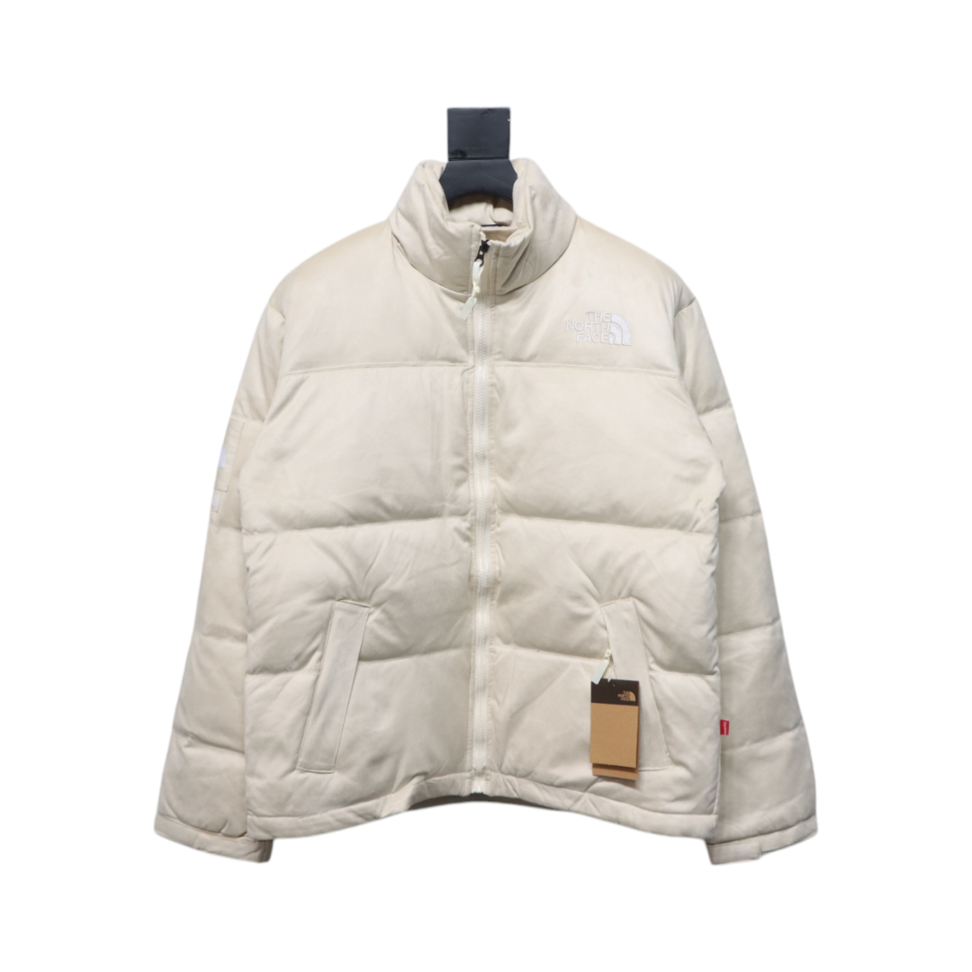 The North Face X Supreme TNF SUP co-branded suede down jacket