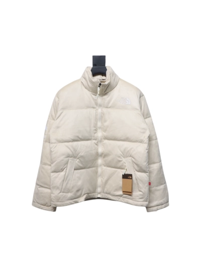 The North Face X Supreme TNF SUP co-branded suede down jacket 01