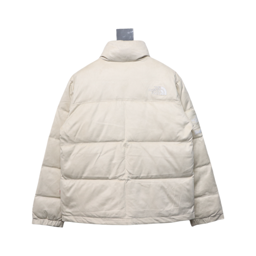 The North Face X Supreme TNF SUP co-branded suede down jacket