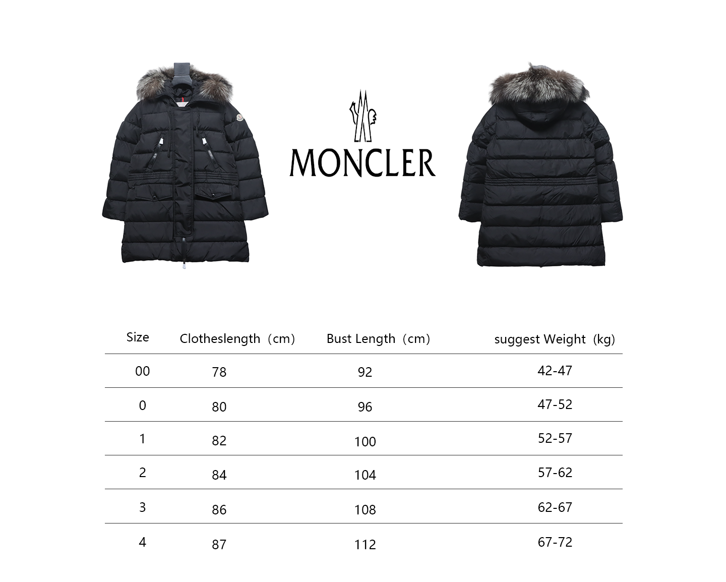 Top Moncler Aphrotiti Long Down Jacket