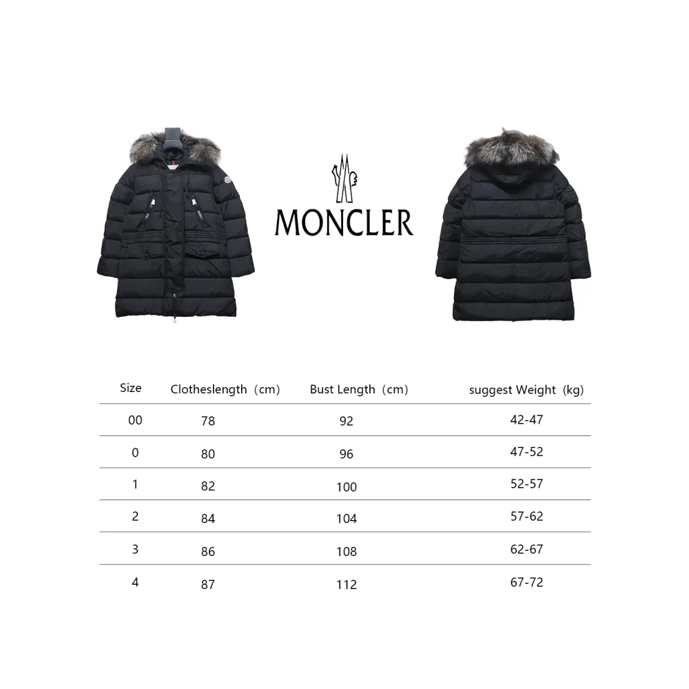 Top Moncler Aphrotiti Long Down Jacket