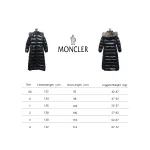 Top Moncler Hudson women's long waist hooded down jacket 1