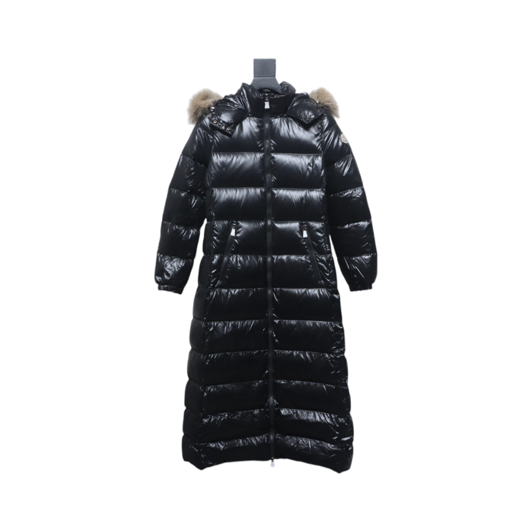 Top Moncler Hudson women's long waist hooded down jacket 1