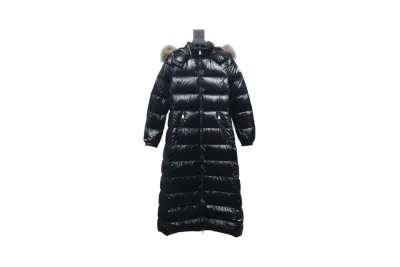 Top Moncler Hudson women's long waist hooded down jacket 1 01