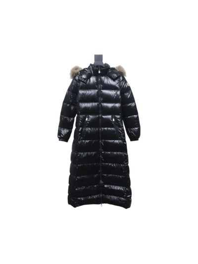 Top Moncler Hudson women's long waist hooded down jacket 1 01