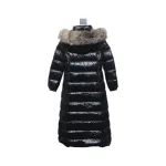 Top Moncler Hudson women's long waist hooded down jacket 1