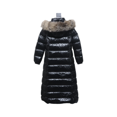 Top Moncler Hudson women's long waist hooded down jacket 1 02