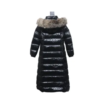 Top Moncler Hudson women's long waist hooded down jacket 1 02