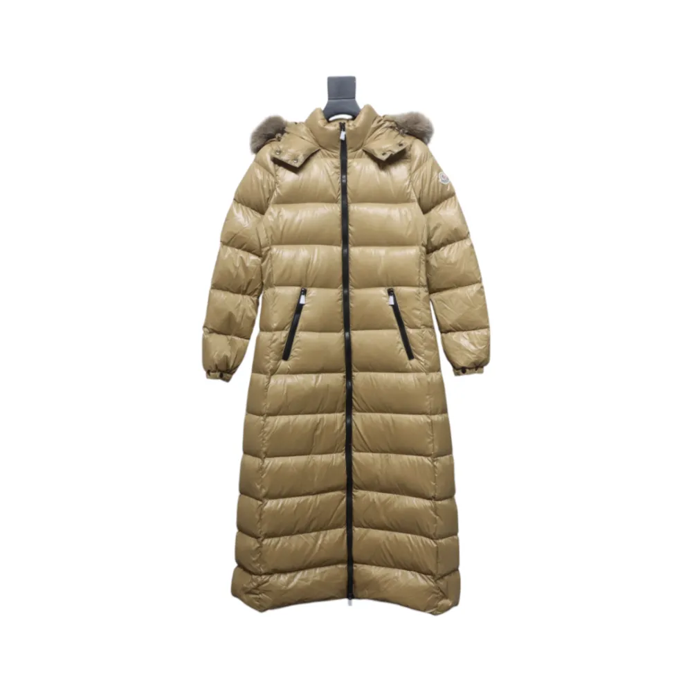 Top Moncler Hudson Women's Long Waist Hooded Down Jacket 2