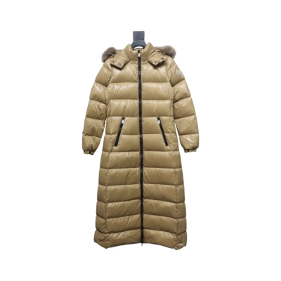 Top Moncler Hudson Women's Long Waist Hooded Down Jacket 2 01