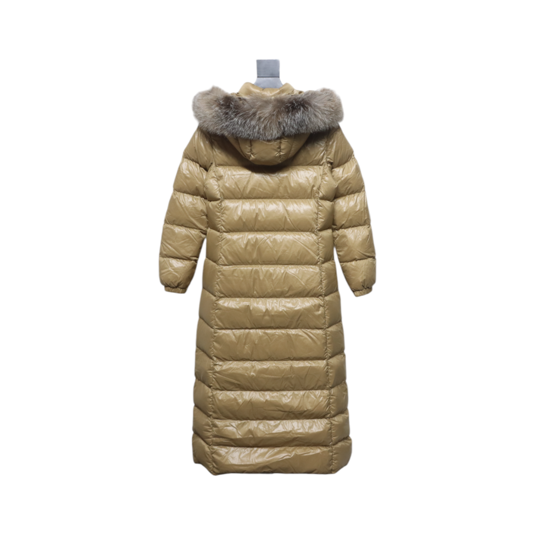 Top Moncler Hudson Women's Long Waist Hooded Down Jacket 2