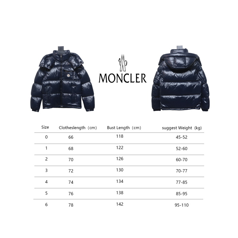 Top Moncler Montbeliard classic down jacket 2