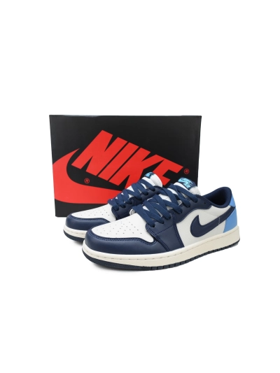 POP Air Jordan 1 Retro Low OG Obsidian UNC DM7866-061  02