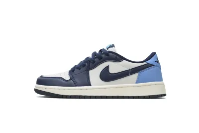 POP Air Jordan 1 Retro Low OG Obsidian UNC DM7866-061  01