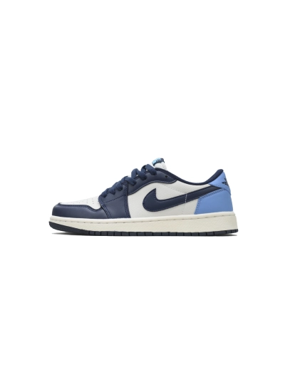 POP Air Jordan 1 Retro Low OG Obsidian UNC DM7866-061  01