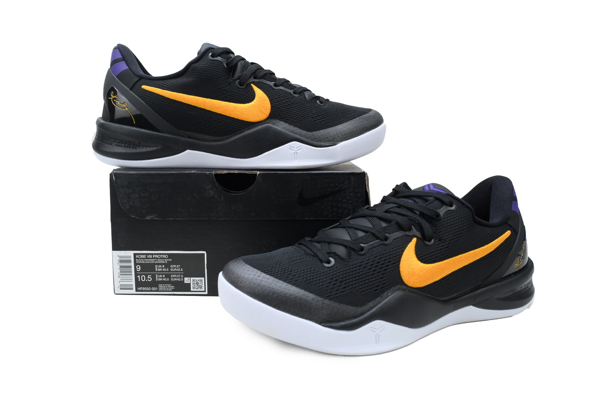 Kobe 8 Protro Lakers Away HF9550-001