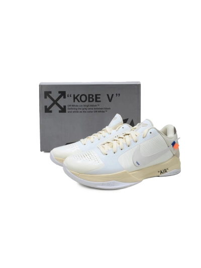 PKGoden Off-White x Nike Zoom Kobe 5 STY CUSTOM DB4796-101  02