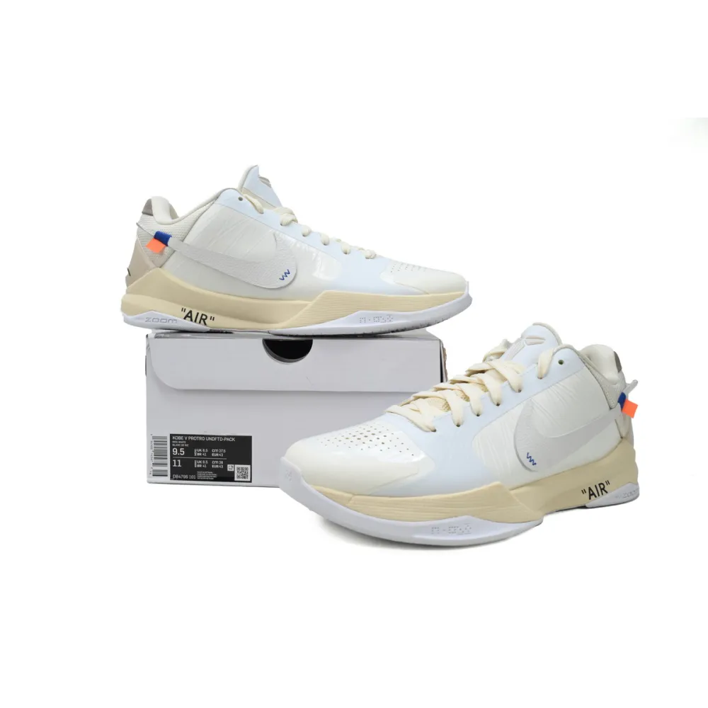 Off-White x Nike Zoom Kobe 5 STY CUSTOM DB4796-101 