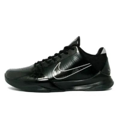 Zoom Kobe 5 Black Out 386429-003  01